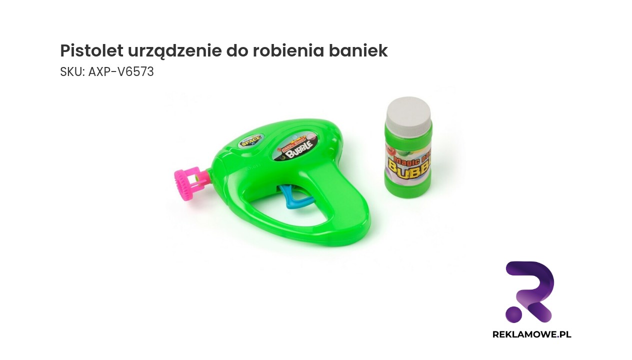 Pistolet do robienia baniek mydlanych