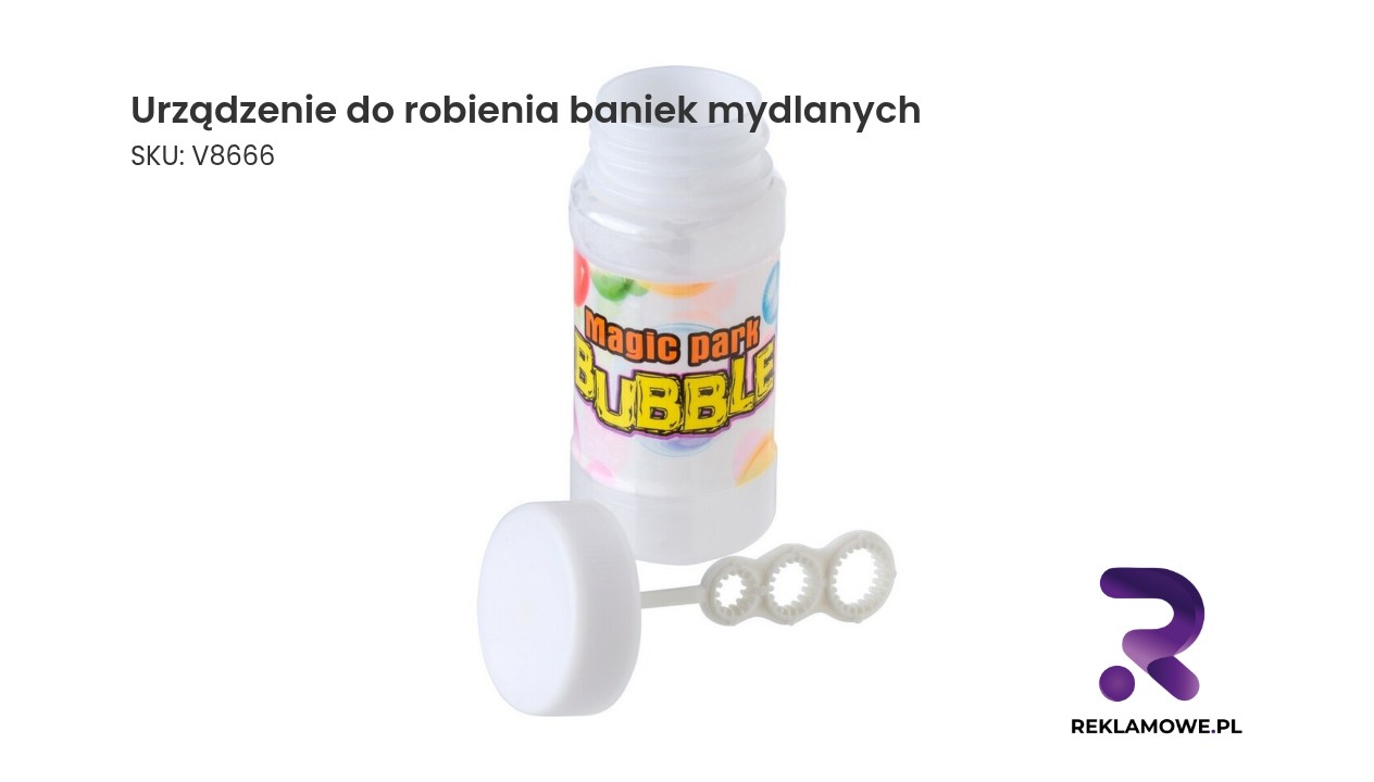 Urządzenie do robienia baniek mydlanych w akcji